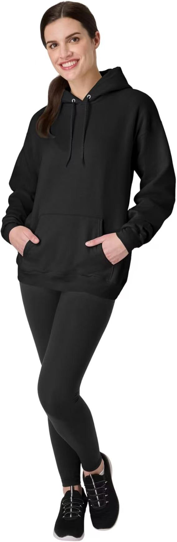 Hanes Men's EcoSmart Hoodie, Midweight Fleece, Pullover Hooded Sweatshirt